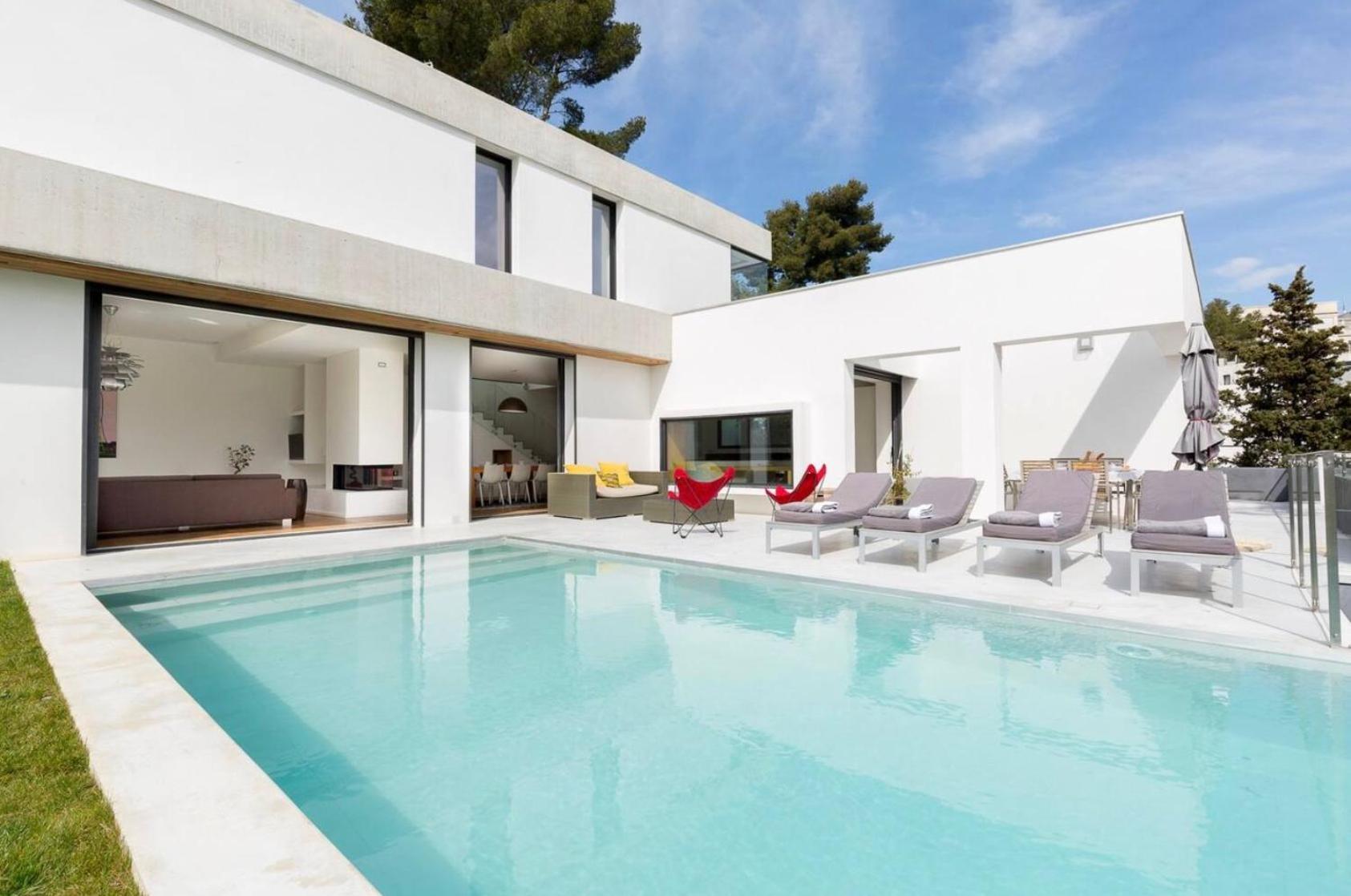 Magnifique Villa D'Architecte & Piscine A Debordement Marseille Bagian luar foto